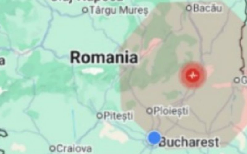 Cutremur de 4,8 în Vrancea: s-a simțit în mai multe orașe, inclusiv în București