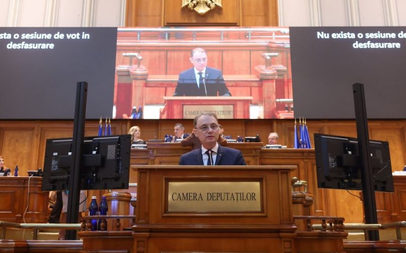 Guvernul Niculescu a primit votul Parlamentului: 280 de voturi „pentru” și reacții dure în plen