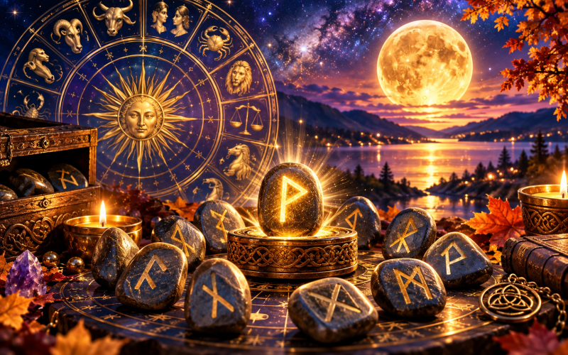 Runele pentru joi, 15 octombrie 2026: patru zodii lasă grijile în urmă și simt că cineva le ocrotește