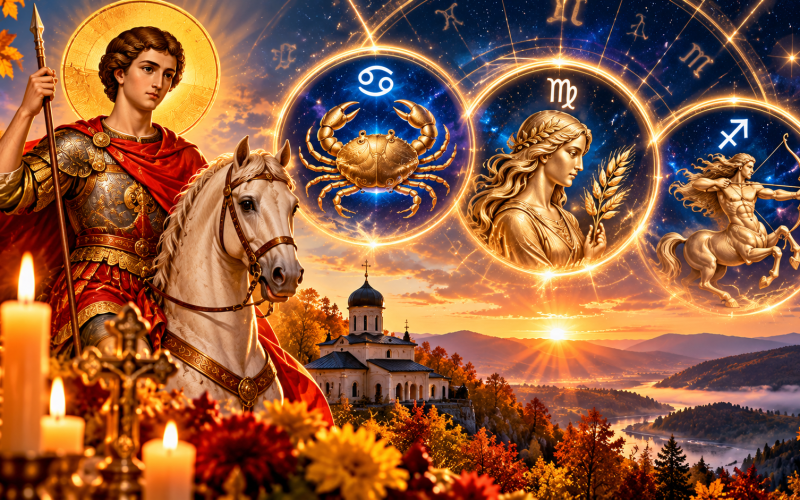 Sfântul Dumitru 2026: trei zodii care pot primi o veste bună și o a doua șansă pe 26 octombrie