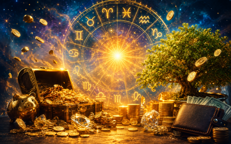 Taur, Leu și Capricorn: trei zodii cu noroc și bani în plus până la sfârșitul lui 2026