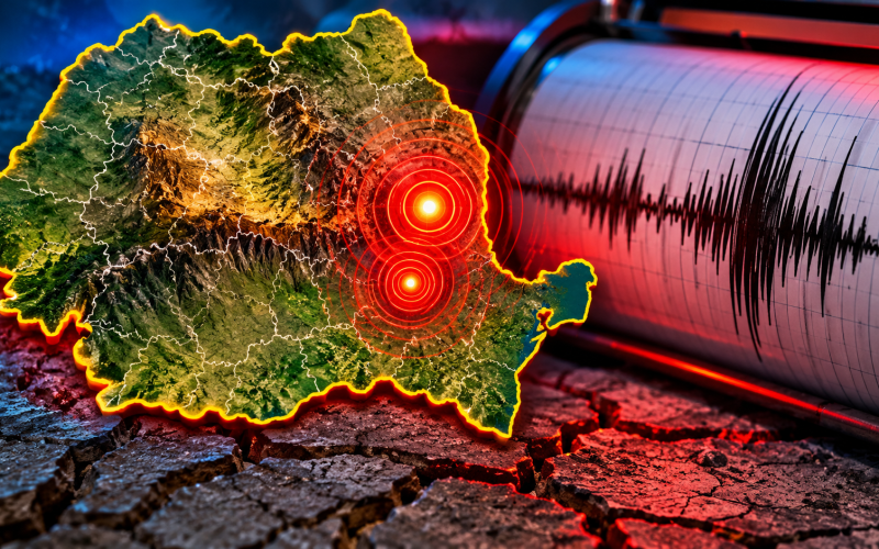 Vrancea s-a mișcat de două ori într-o singură noapte: ce știm despre cutremurele de marți dimineață